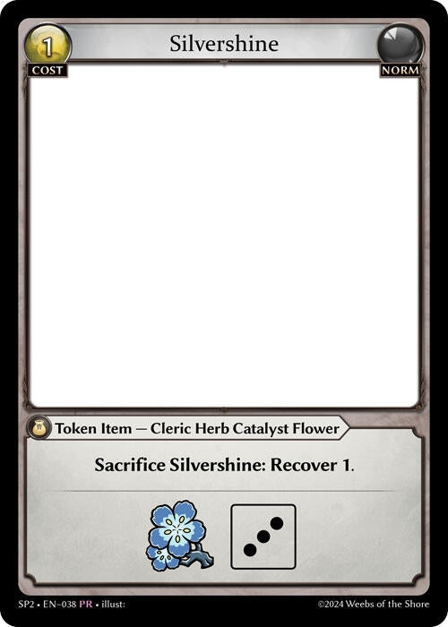 Image for Silvershine (038) (Supporter Pack 2) - Grand Archive TCG