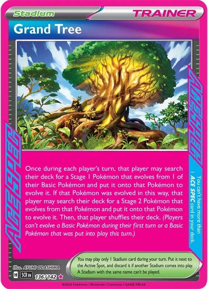 Image for Grand Tree (136/142) (SV07: Stellar Crown) - Pokemon