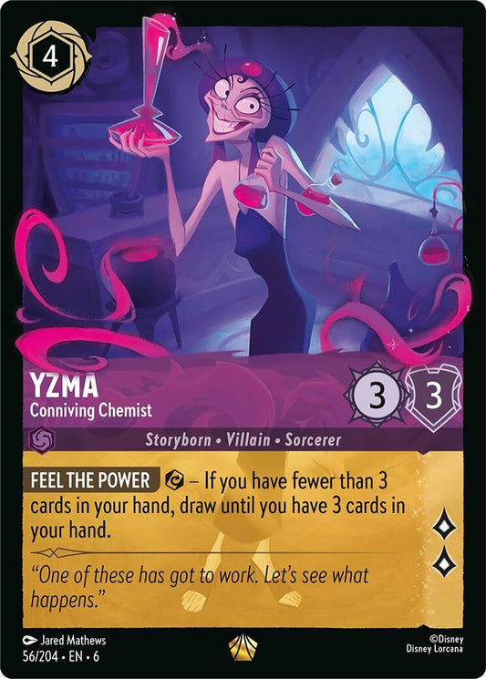 Image for Yzma - Conniving Chemist (56/204) (Azurite Sea) - Disney Lorcana