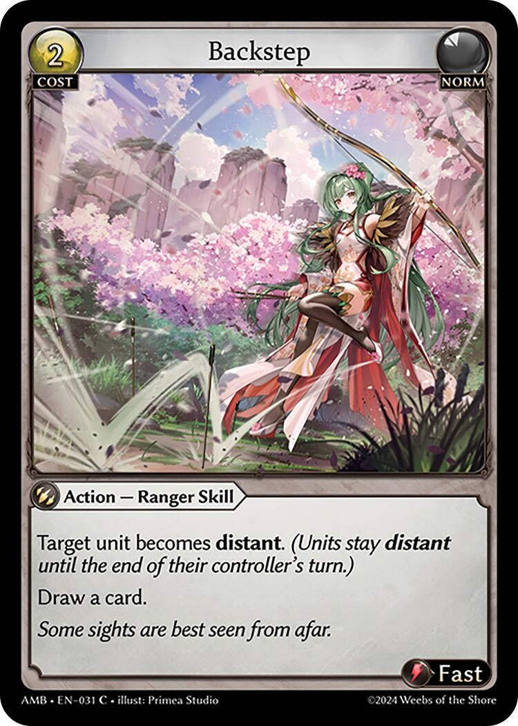 Image for Backstep (031) (Mortal Ambition) - Grand Archive TCG
