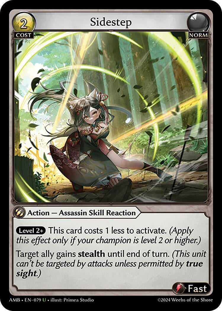 Image for Sidestep (079) (Mortal Ambition) - Grand Archive TCG