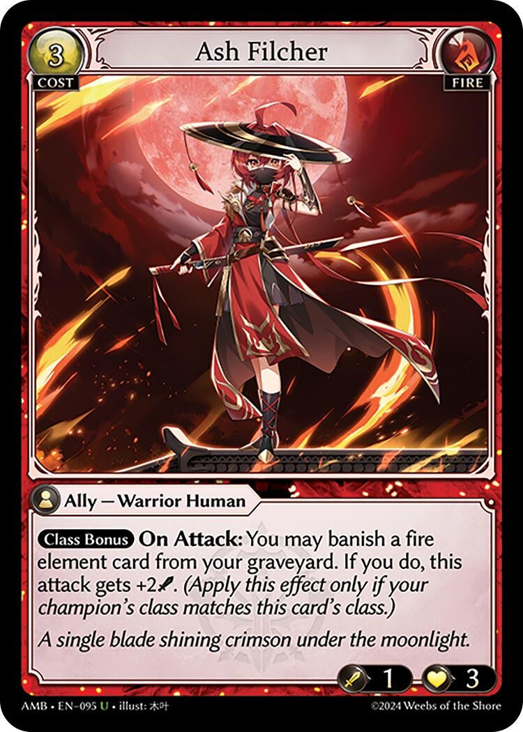 Image for Ash Filcher (095) (Mortal Ambition) - Grand Archive TCG
