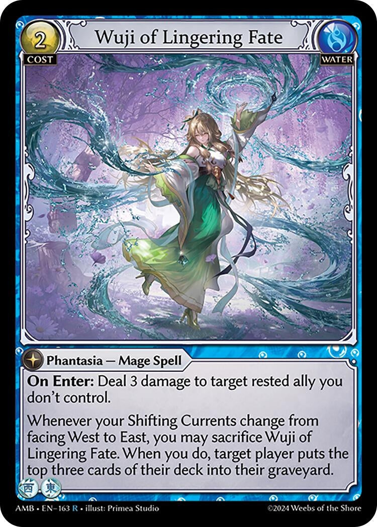 Image for Wuji of Lingering Fate (163) (Mortal Ambition) - Grand Archive TCG