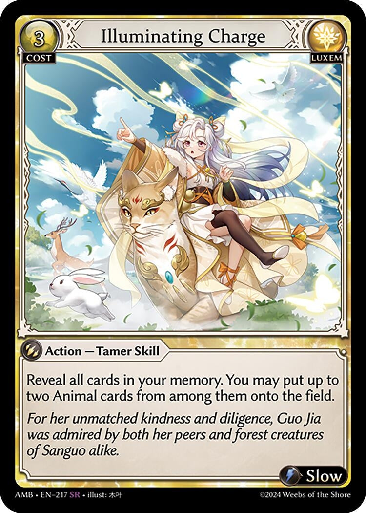 Image for Illuminating Charge (217) (Mortal Ambition) - Grand Archive TCG