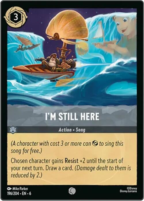 Image for I'm Still Here (196/204) (Azurite Sea) - Disney Lorcana