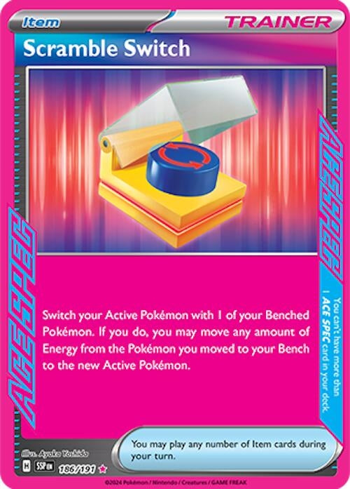 Image for Scramble Switch (186/191) (SV08: Surging Sparks) - Pokemon
