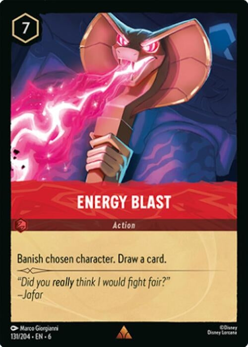 Image for Energy Blast (131/204) (Azurite Sea) - Disney Lorcana