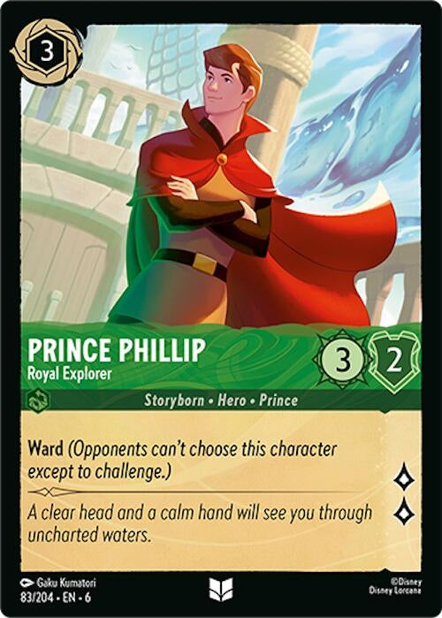 Image for Prince Phillip - Royal Explorer (83/204) (Azurite Sea) - Disney Lorcana