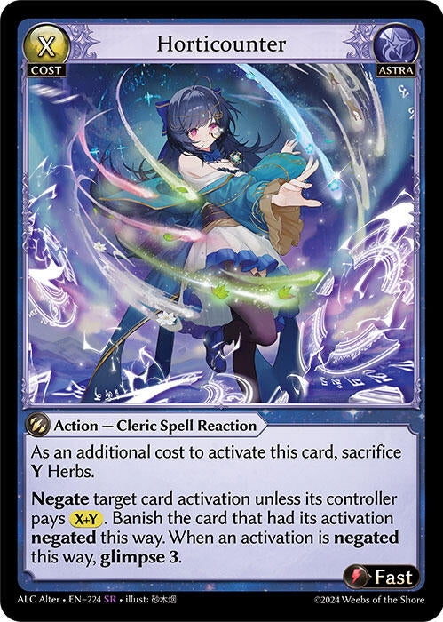 Image for Horticounter (224) (Alchemical Revolution Alter Edition) - Grand Archive TCG