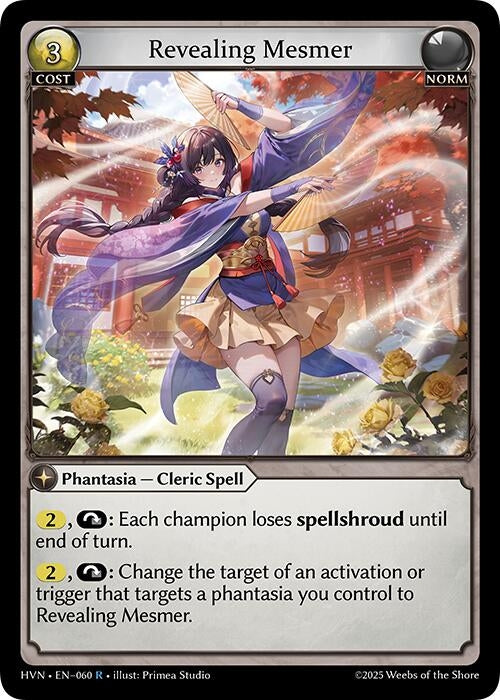 Image for Revealing Mesmer (060) (Abyssal Heaven) - Grand Archive TCG
