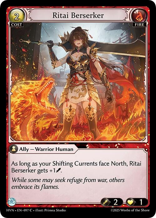Image for Ritai Berserker (097) (Abyssal Heaven) - Grand Archive TCG