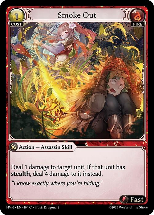 Image for Smoke Out (104) (Abyssal Heaven) - Grand Archive TCG