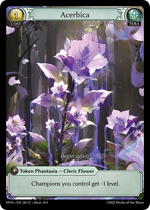 Image for Acerbica (201) (Abyssal Heaven) - Grand Archive TCG