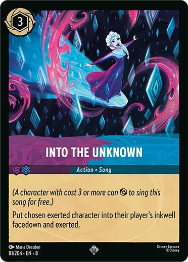 Image for Into the Unknown (81/204) (Reign of Jafar) - Disney Lorcana