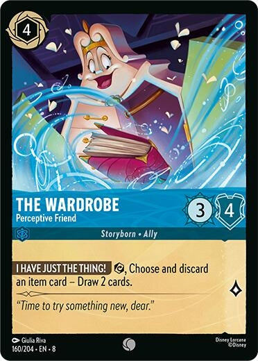 Image for The Wardrobe - Perceptive Friend (160/204) (Reign of Jafar) - Disney Lorcana