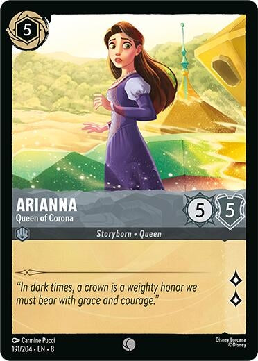 Image for Arianna - Queen of Corona (191/204) (Reign of Jafar) - Disney Lorcana