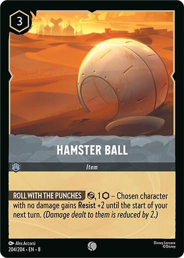 Image for Hamster Ball (204/204) (Reign of Jafar) - Disney Lorcana