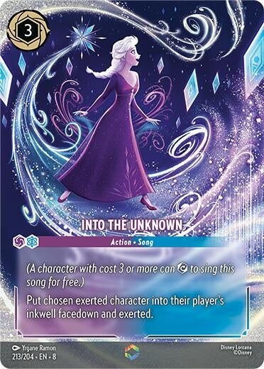 Image for Into the Unknown (Enchanted) (213/204) (Reign of Jafar) - Disney Lorcana