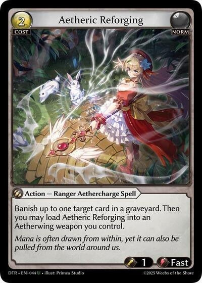 Image for Aetheric Reforging (044) (Distorted Reflections) - Grand Archive TCG