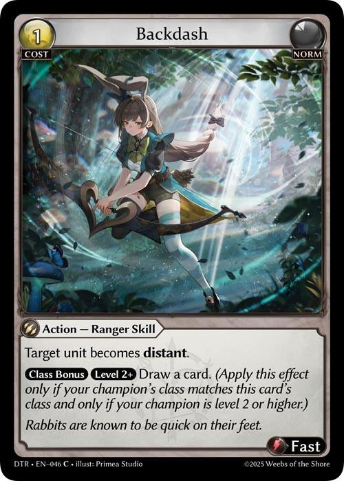 Image for Backdash (046) (Distorted Reflections) - Grand Archive TCG