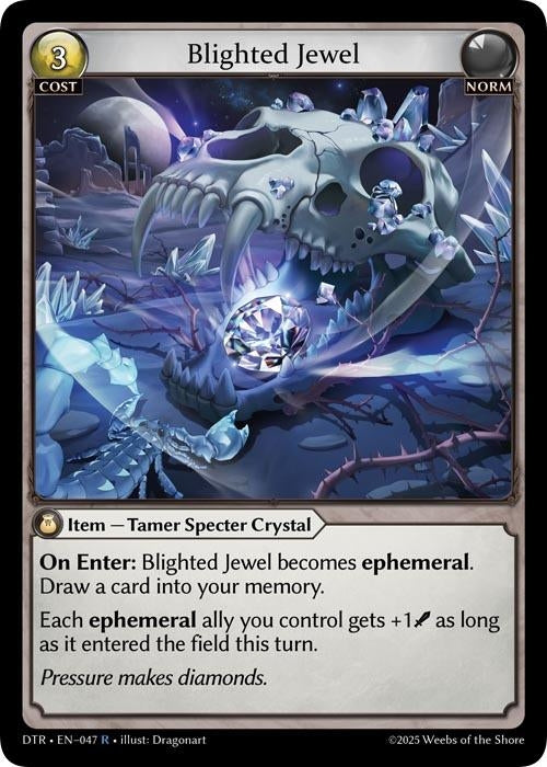 Image for Blighted Jewel (047) (Distorted Reflections) - Grand Archive TCG