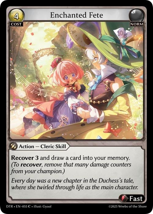 Image for Enchanted Fete (055) (Distorted Reflections) - Grand Archive TCG