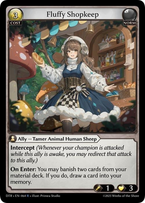 Image for Fluffy Shopkeep (064) (Distorted Reflections) - Grand Archive TCG