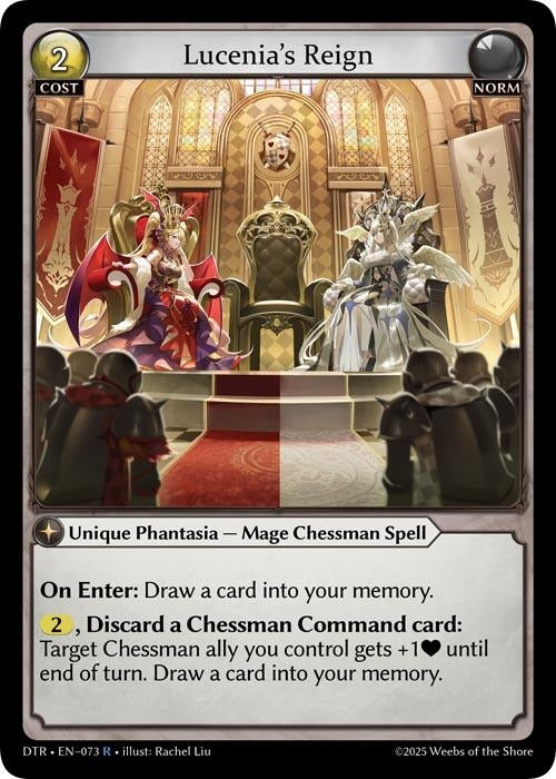 Image for Lucenia's Reign (073) (Distorted Reflections) - Grand Archive TCG