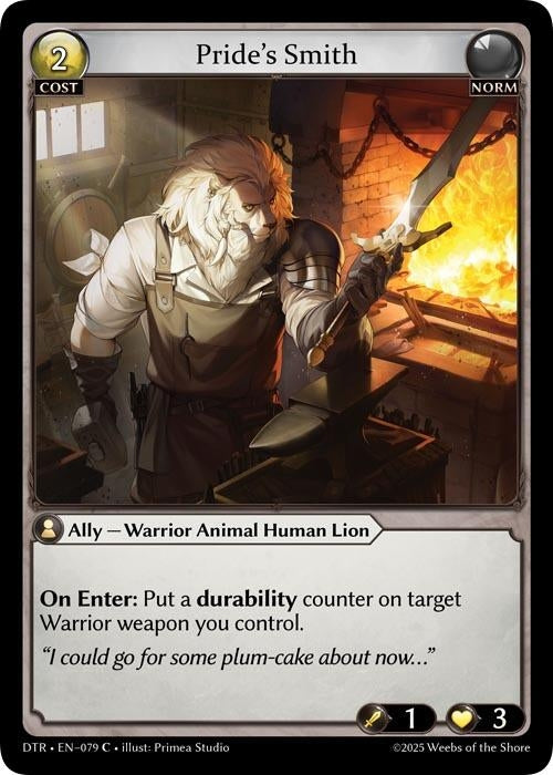 Image for Pride's Smith (079) (Distorted Reflections) - Grand Archive TCG