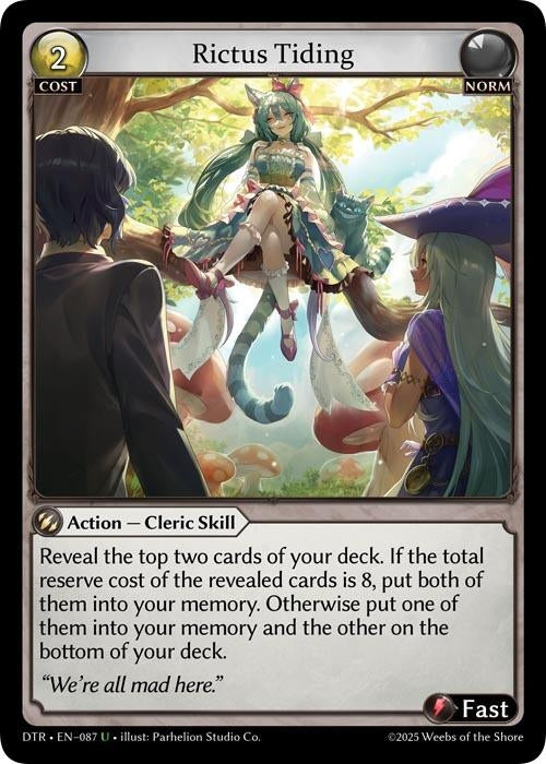 Image for Rictus Tiding (087) (Distorted Reflections) - Grand Archive TCG