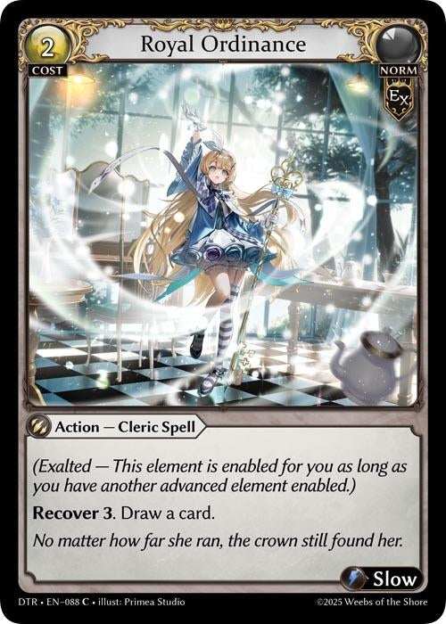 Image for Royal Ordinance (088) (Distorted Reflections) - Grand Archive TCG