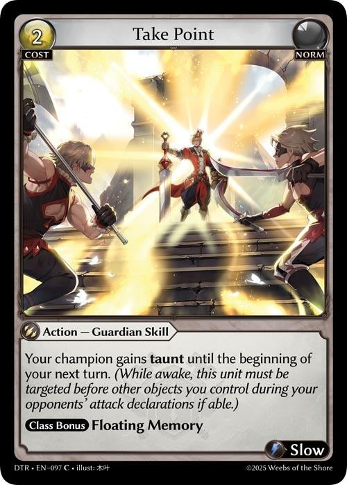 Image for Take Point (097) (Distorted Reflections) - Grand Archive TCG
