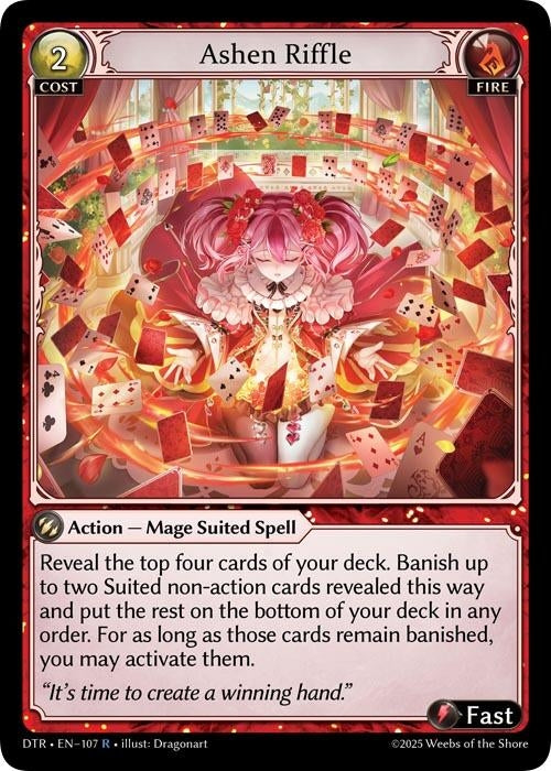 Image for Ashen Riffle (107) (Distorted Reflections) - Grand Archive TCG