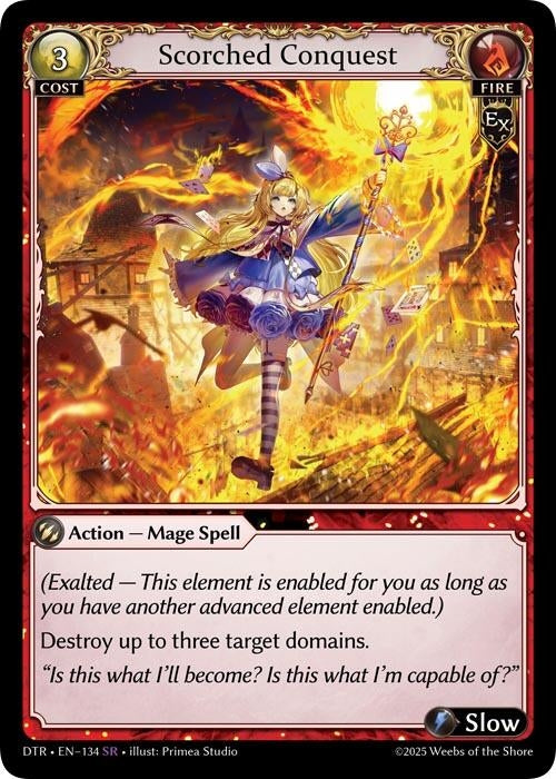 Image for Scorched Conquest (134) (Distorted Reflections) - Grand Archive TCG