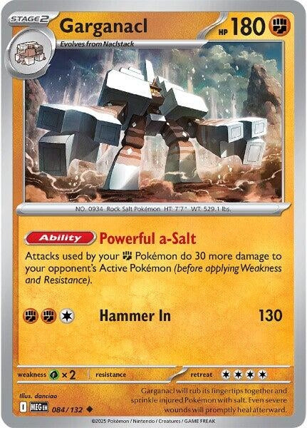 Garganacl (084/132) (ME01: Mega Evolution)