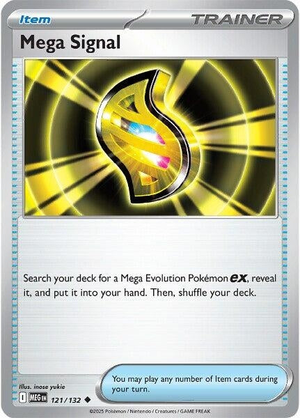 Mega Signal (121/132) (ME01: Mega Evolution)