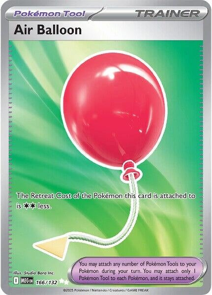 Image for Air Balloon (166/132) (ME01: Mega Evolution) (MEG) - Pokemon