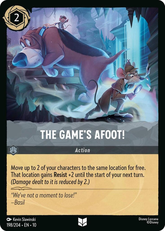 Image for The Game's Afoot! (198/204) (Whispers in the Well) - Disney Lorcana