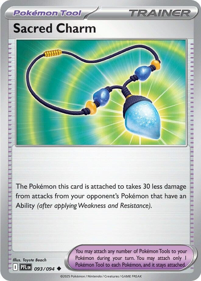 Image for Sacred Charm (093/094) (ME02: Phantasmal Flames) (PFL) - Pokemon