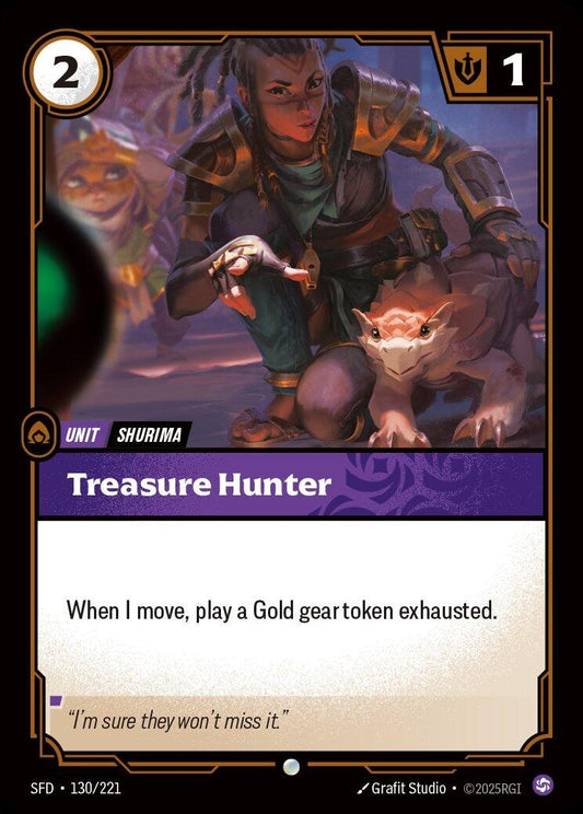 Image for Treasure Hunter (130/221) (Spiritforged) - Riftbound: League of Legends Trading Card Game