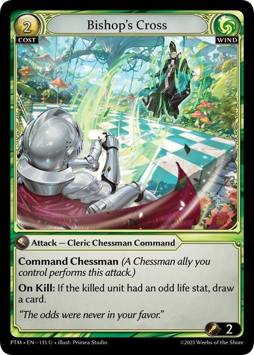 Image for Bishop's Cross (135) (Phantom Monarchs) - Grand Archive TCG