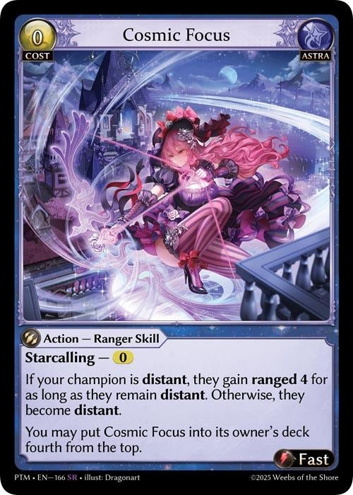 Image for Cosmic Focus (166) (Phantom Monarchs) - Grand Archive TCG