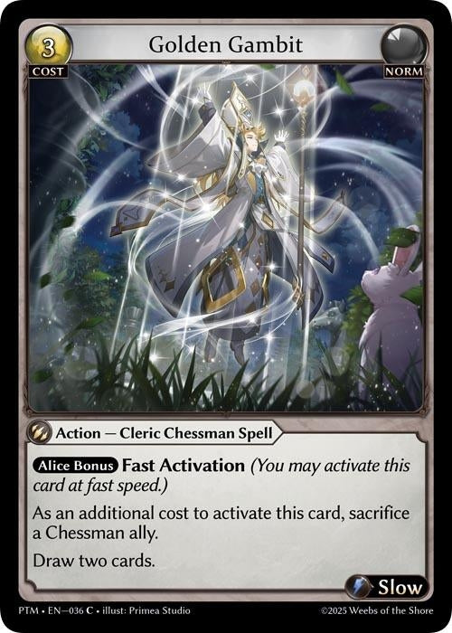 Image for Golden Gambit (036) (Phantom Monarchs) - Grand Archive TCG