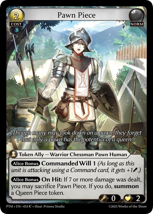 Image for Pawn Piece (055) (Phantom Monarchs) - Grand Archive TCG