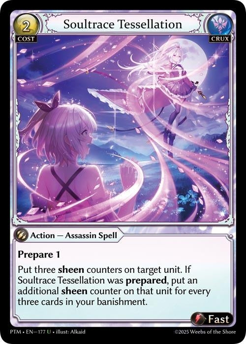 Image for Soultrace Tessellation (177) (Phantom Monarchs) - Grand Archive TCG