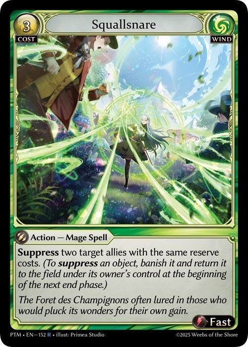 Image for Squallsnare (152) (Phantom Monarchs) - Grand Archive TCG
