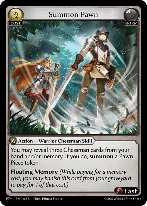 Image for Summon Pawn (068) (Phantom Monarchs) - Grand Archive TCG