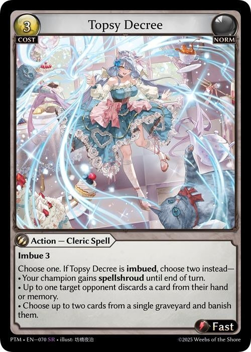 Image for Topsy Decree (070) (Phantom Monarchs) - Grand Archive TCG