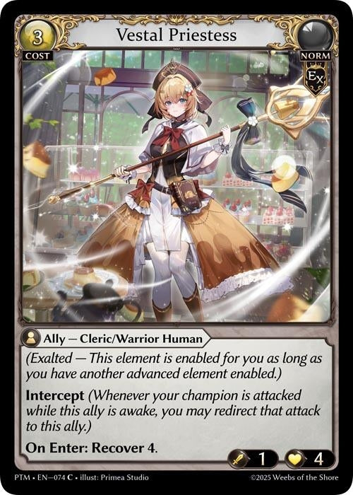 Image for Vestal Priestess (074) (Phantom Monarchs) - Grand Archive TCG