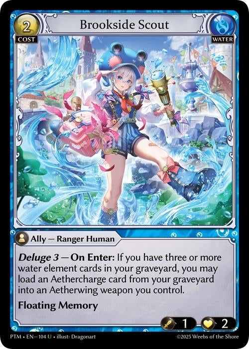 Image for Brookside Scout (Curio Foil) (104) (Phantom Monarchs) - Grand Archive TCG